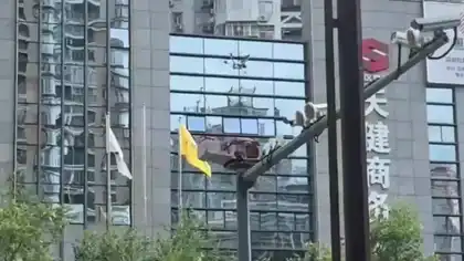 China Deploys Automated Drones for Traffic Control to Monitor Roads from the Air China Deploys Automated Drones for Traffic Control to Monitor Roads from the Air