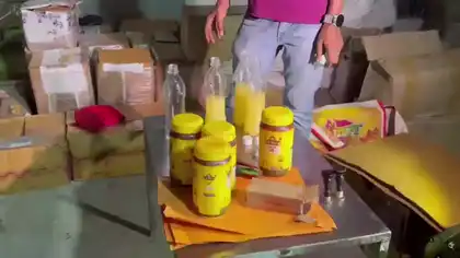 Suspected Adulterated Ghee Unit Raided in Vadodara, 10,000-Litre Tanker Found