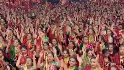 Rajkot Ahir Community’s Grand Raas Showcases Over 250 Kg of Gold Jewellery