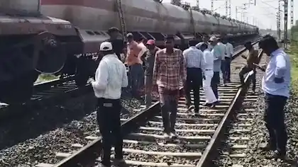 Freight Train Derails Near Dudhrej in Surendranagar, Seven Trains Diverted