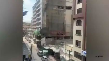 18-Storey Building Collapses During Construction in Kenya, Seven Missing