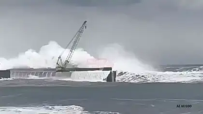 Typhoon Champi Batters Taiwan, One Dead and Over 500 Injured