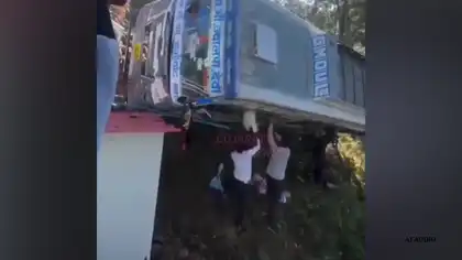 30 Passengers Escape as Bus Nearly Falls Into Gorge in Uttarakhand