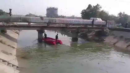 Search Operation Underway After Man Feared Fallen into Vadodara Canal